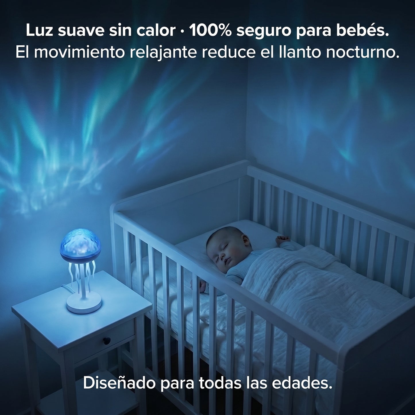 Lampara Medusa Aurora Calmante